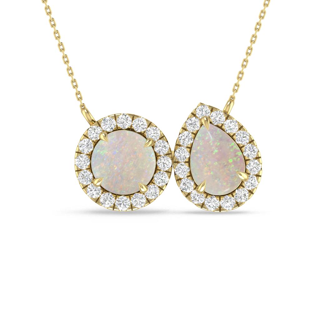 Yellow Gold - Opal