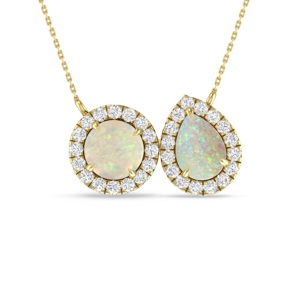 Yellow Gold - Opal
