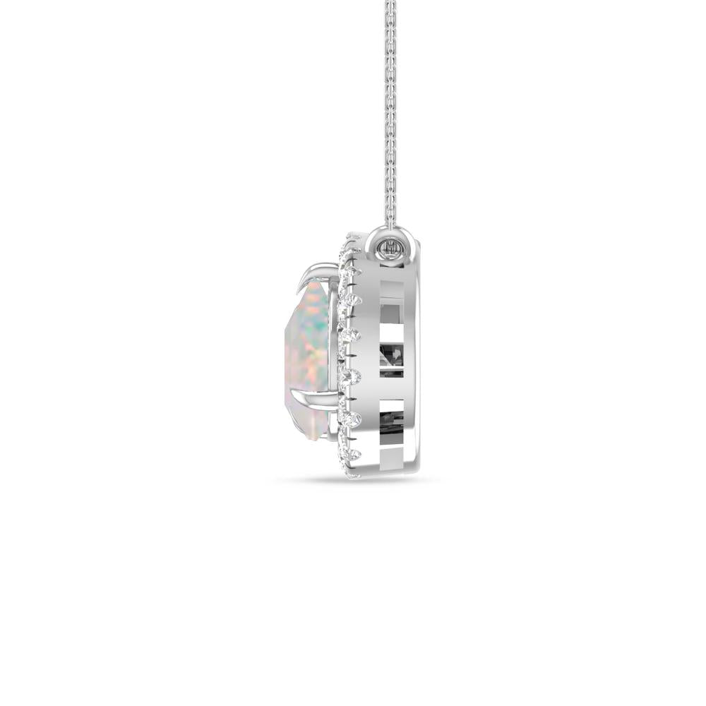 White Gold - Opal