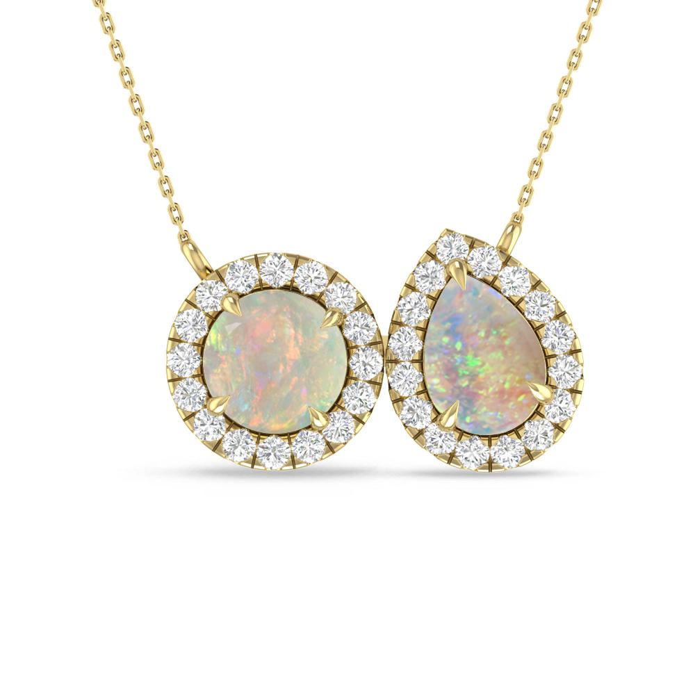 Yellow Gold - Opal