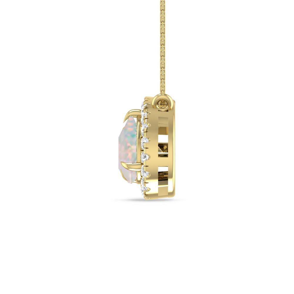 Yellow Gold - Opal