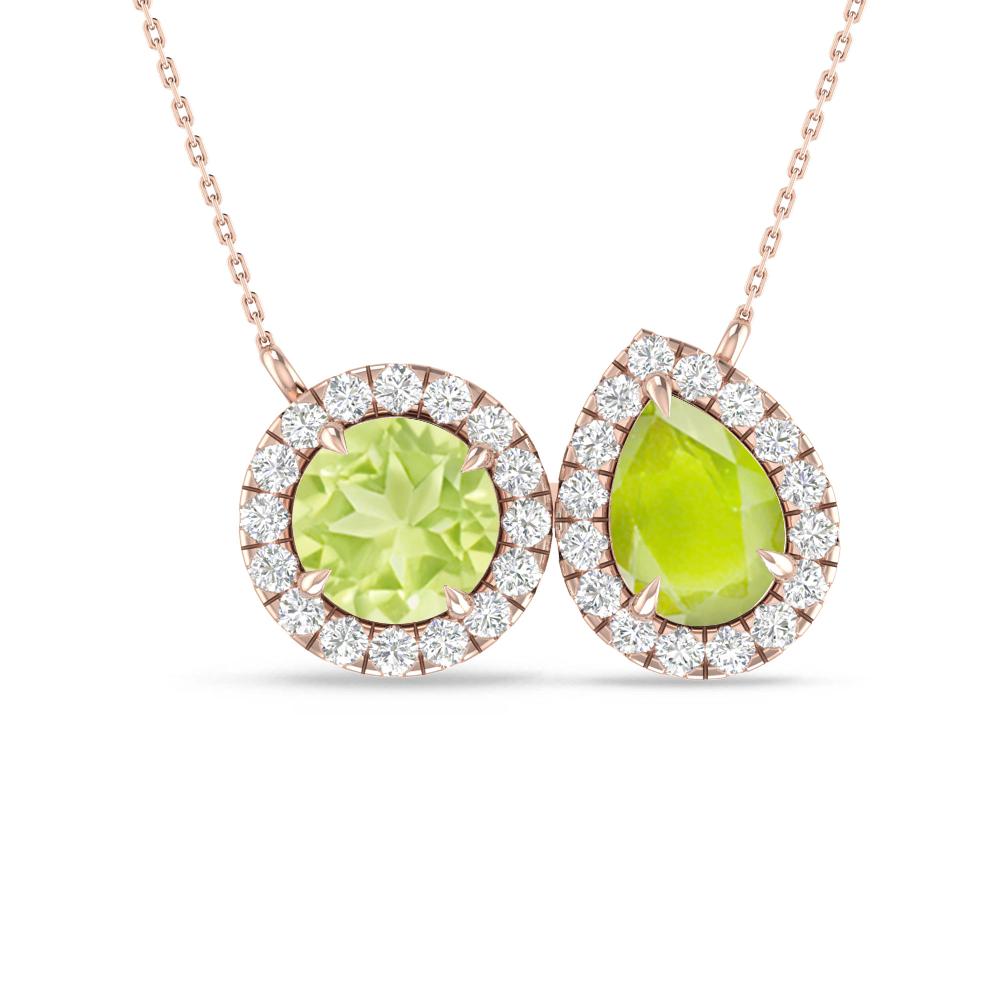 Rose Gold - Peridot