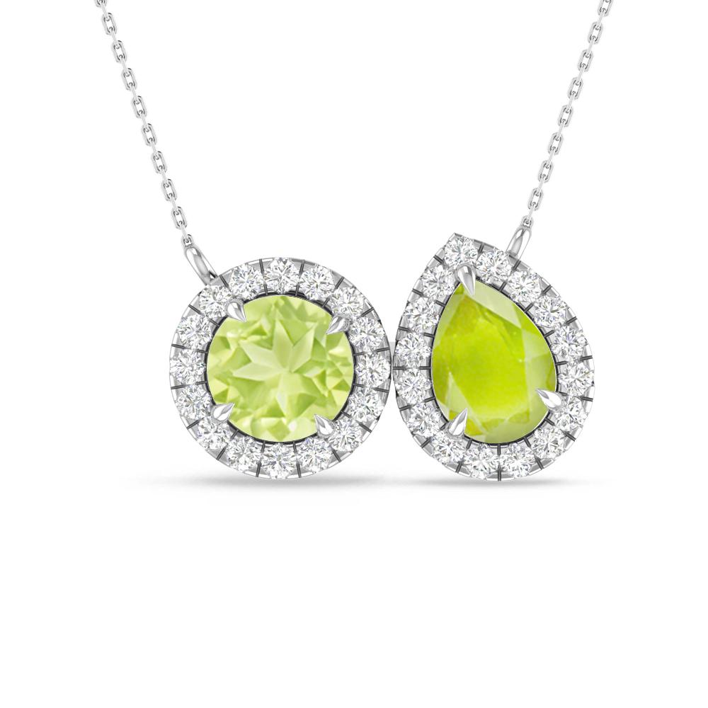 White Gold - Peridot
