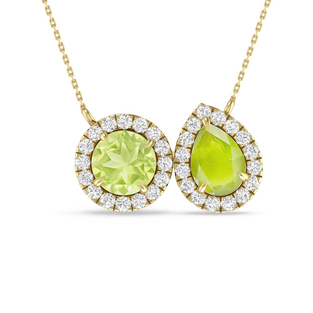 Yellow Gold - Peridot