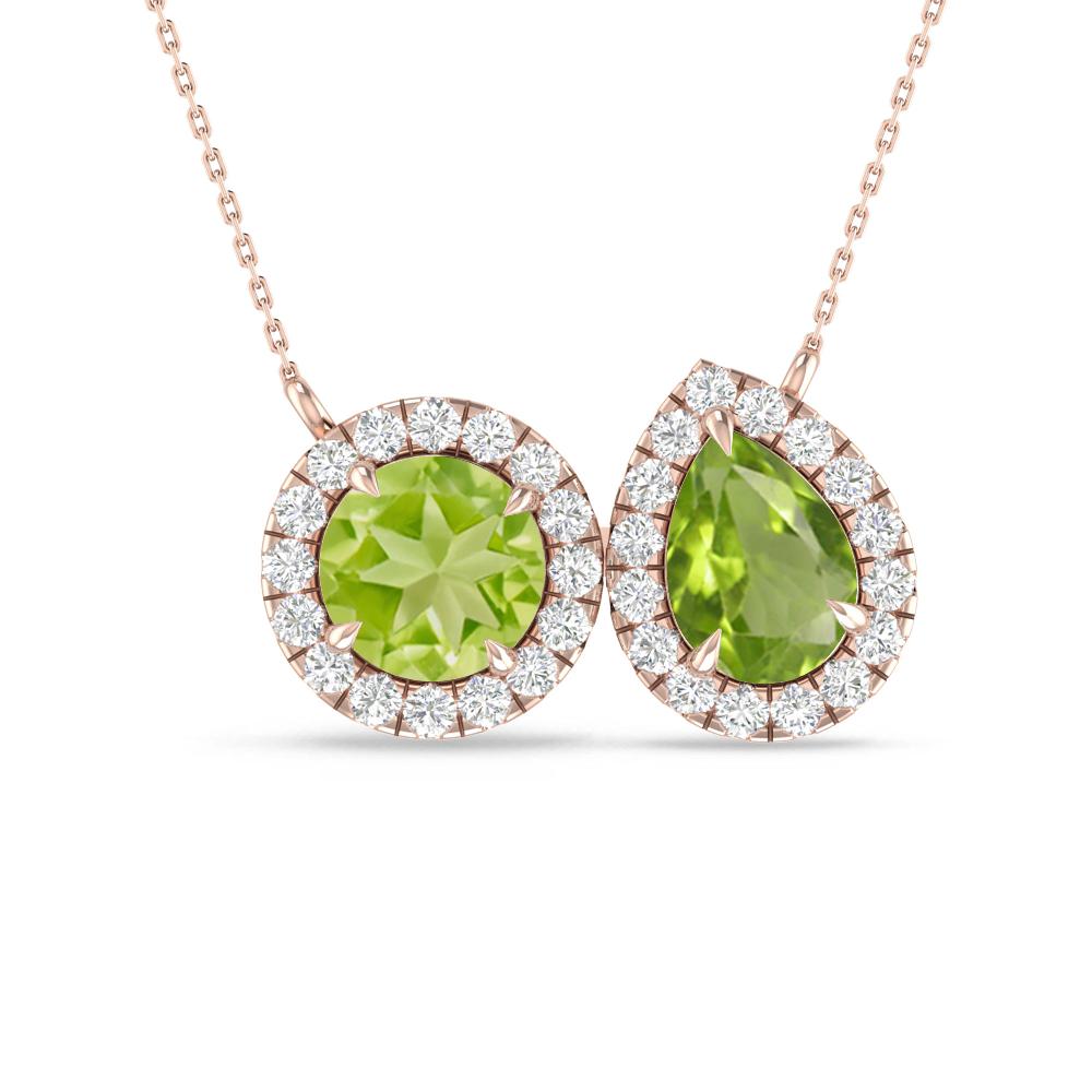 Rose Gold - Peridot