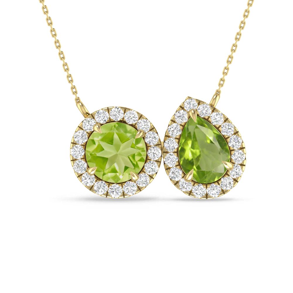 Yellow Gold - Peridot
