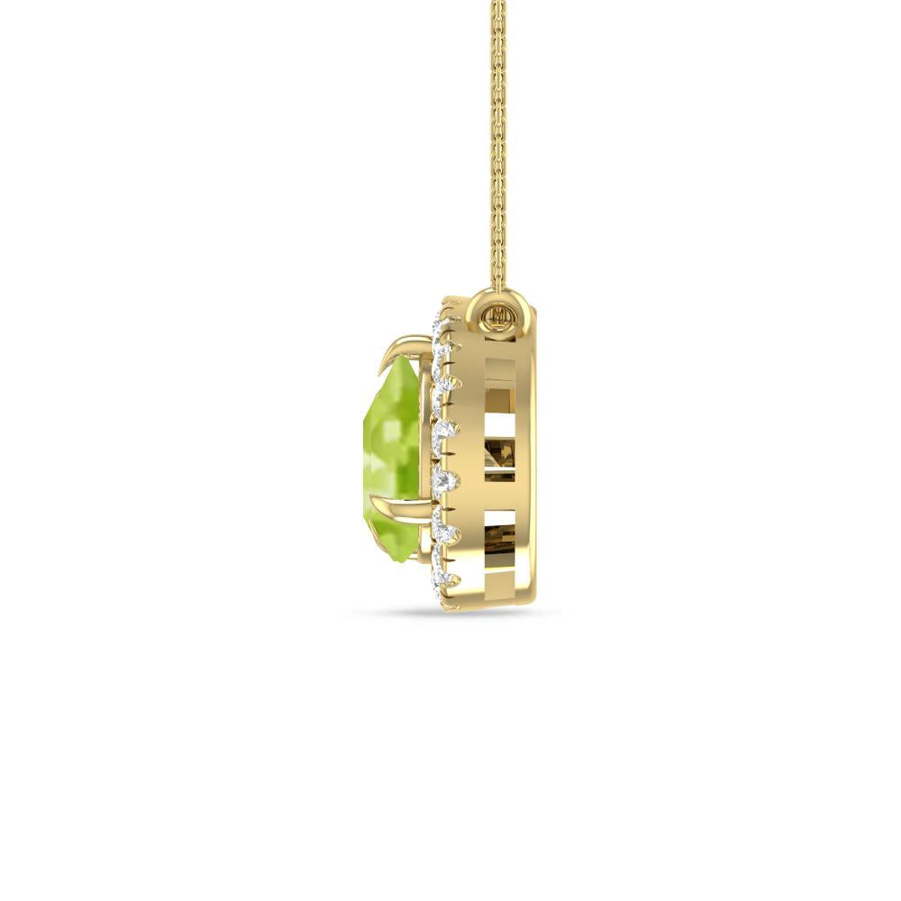 Yellow Gold - Peridot