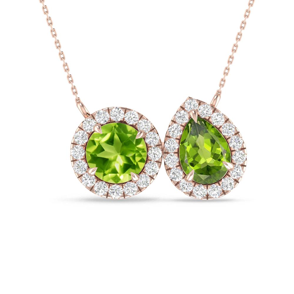 Rose Gold - Peridot