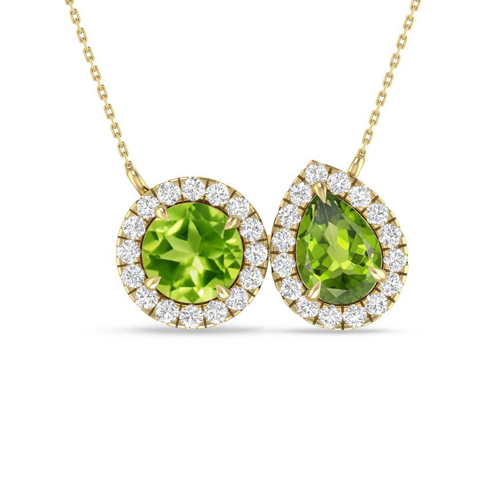Yellow Gold - Peridot