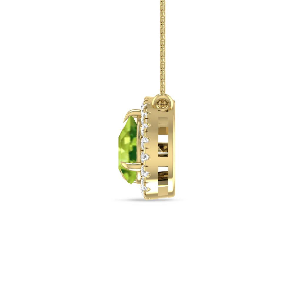 Yellow Gold - Peridot