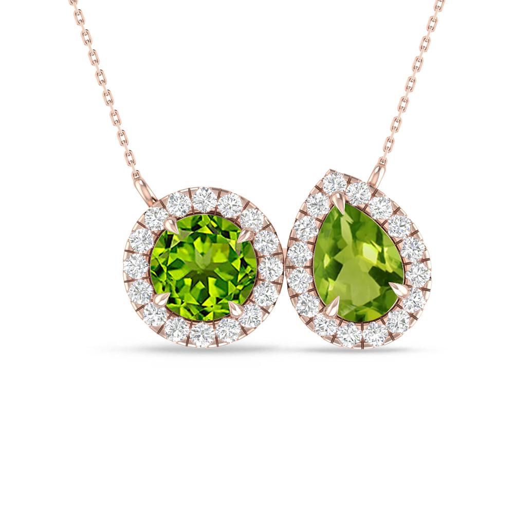 Rose Gold - Peridot