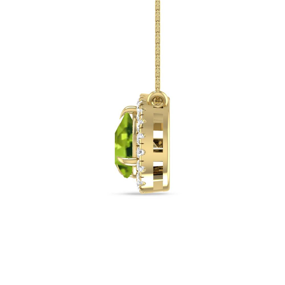 Yellow Gold - Peridot