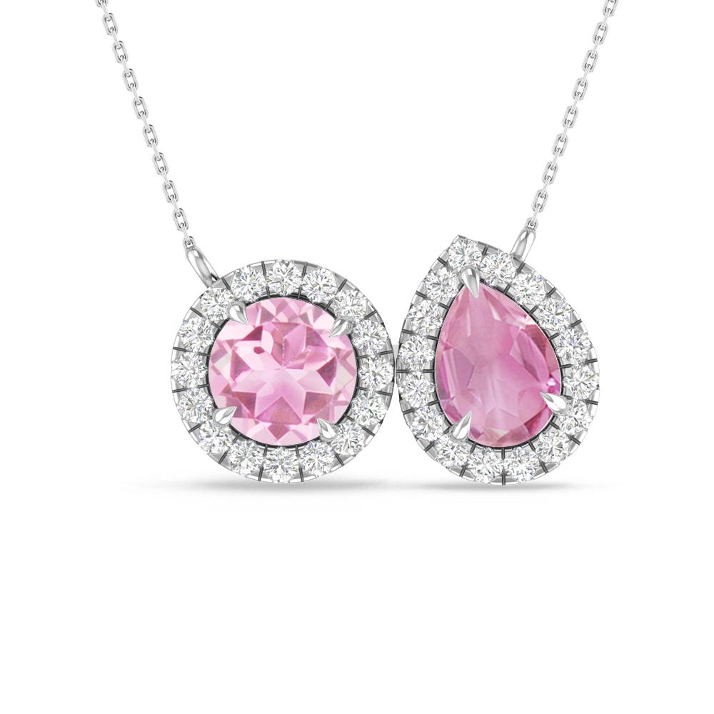 White Gold - Pink Tourmaline
