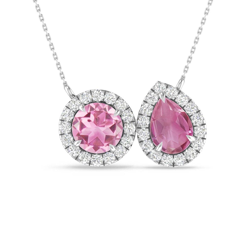 White Gold - Pink Tourmaline
