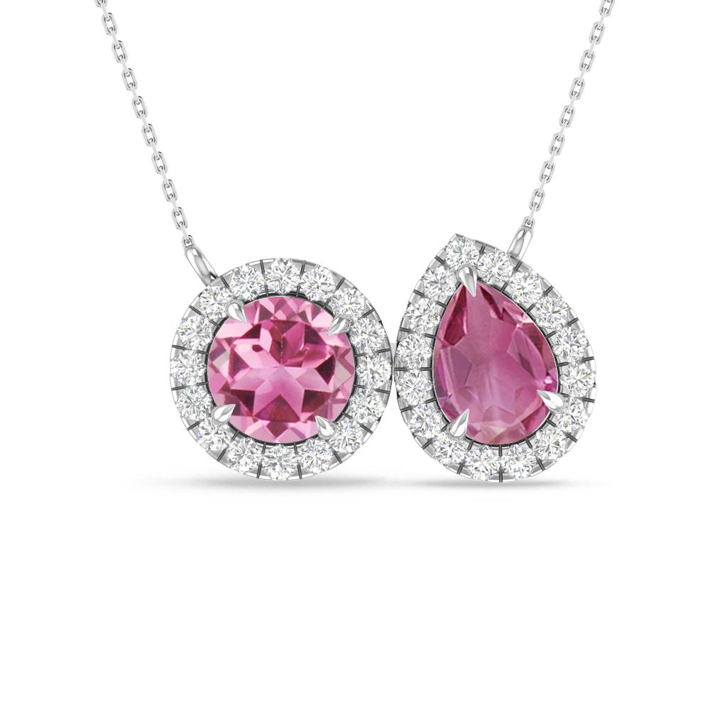 White Gold - Pink Tourmaline