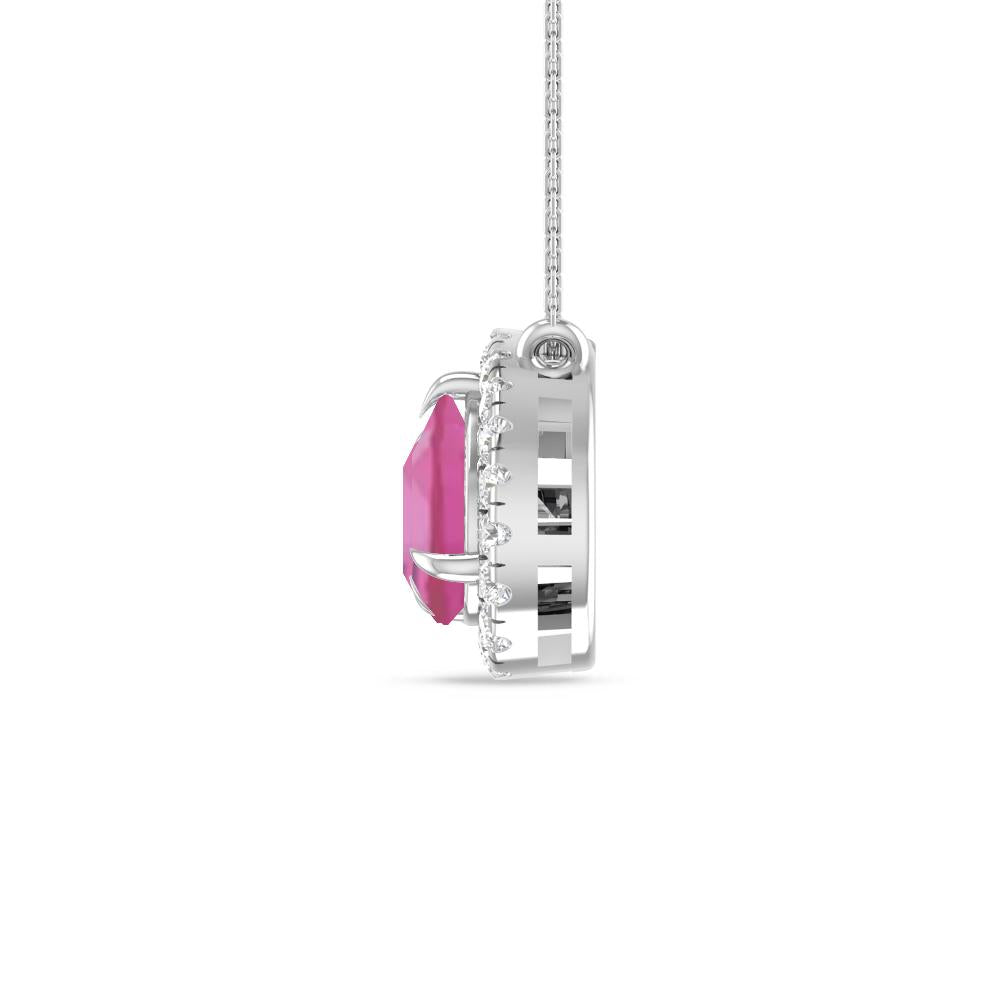 White Gold - Pink Tourmaline
