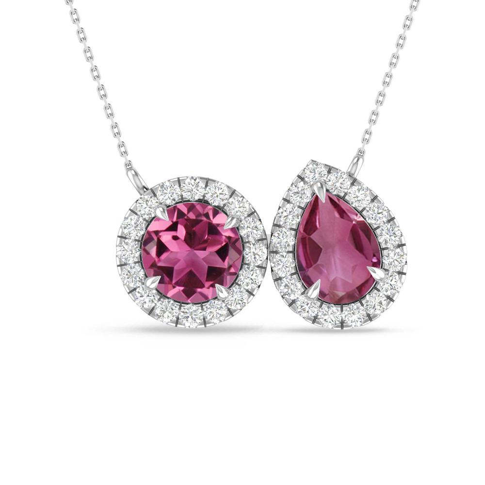 White Gold - Pink Tourmaline
