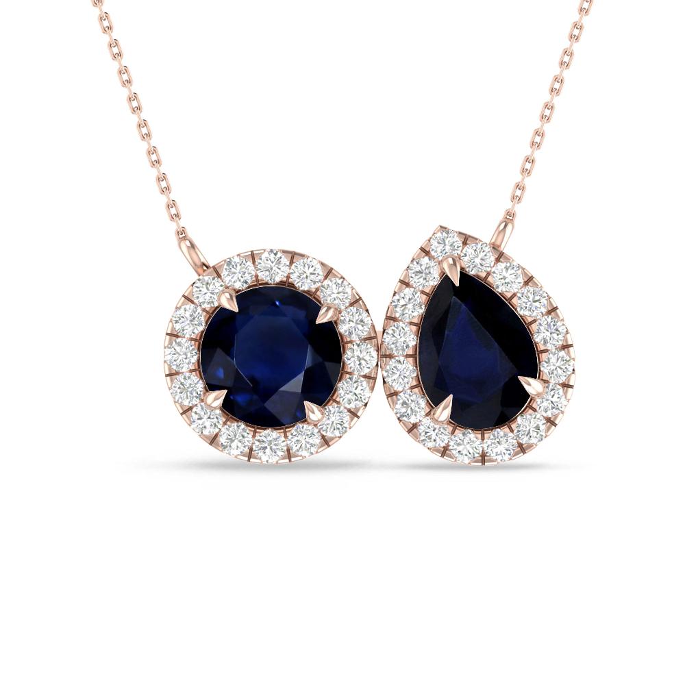 Rose Gold - Sapphire