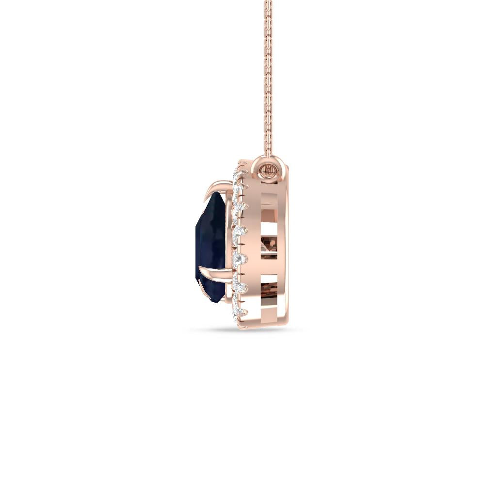 Rose Gold - Sapphire