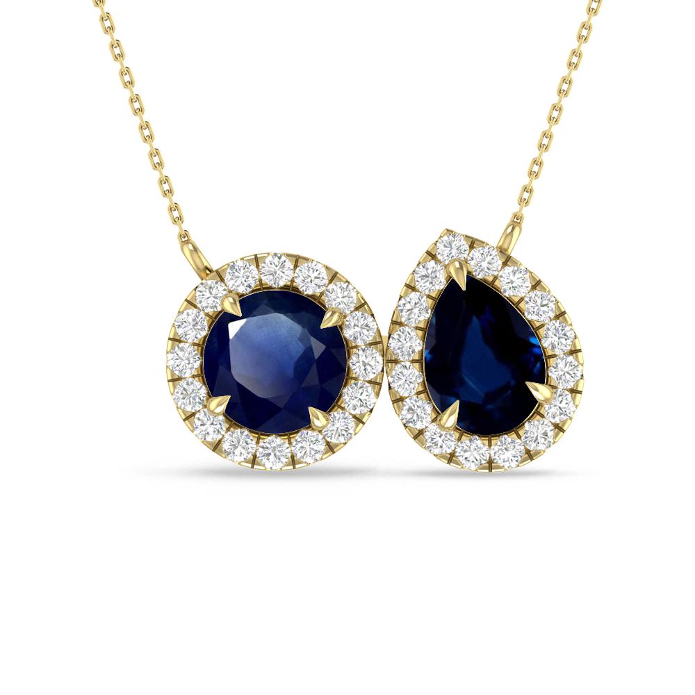 Yellow Gold - Sapphire