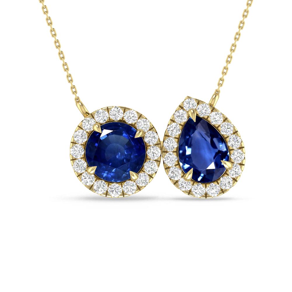 Yellow Gold - Sapphire