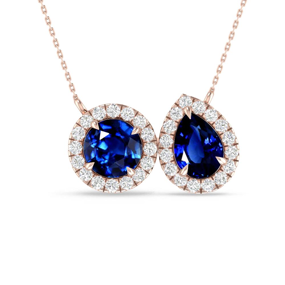 Rose Gold - Sapphire
