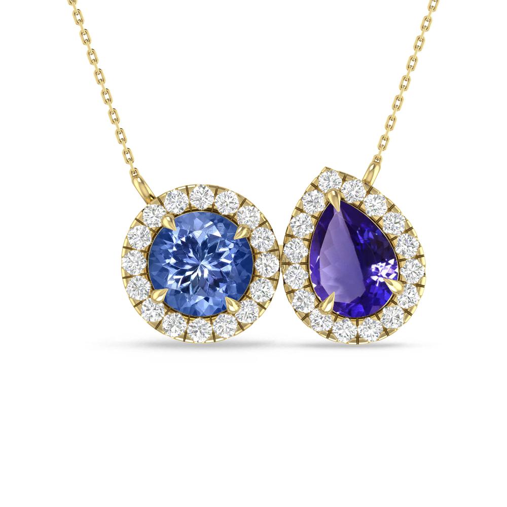 Yellow Gold - Tanzanite