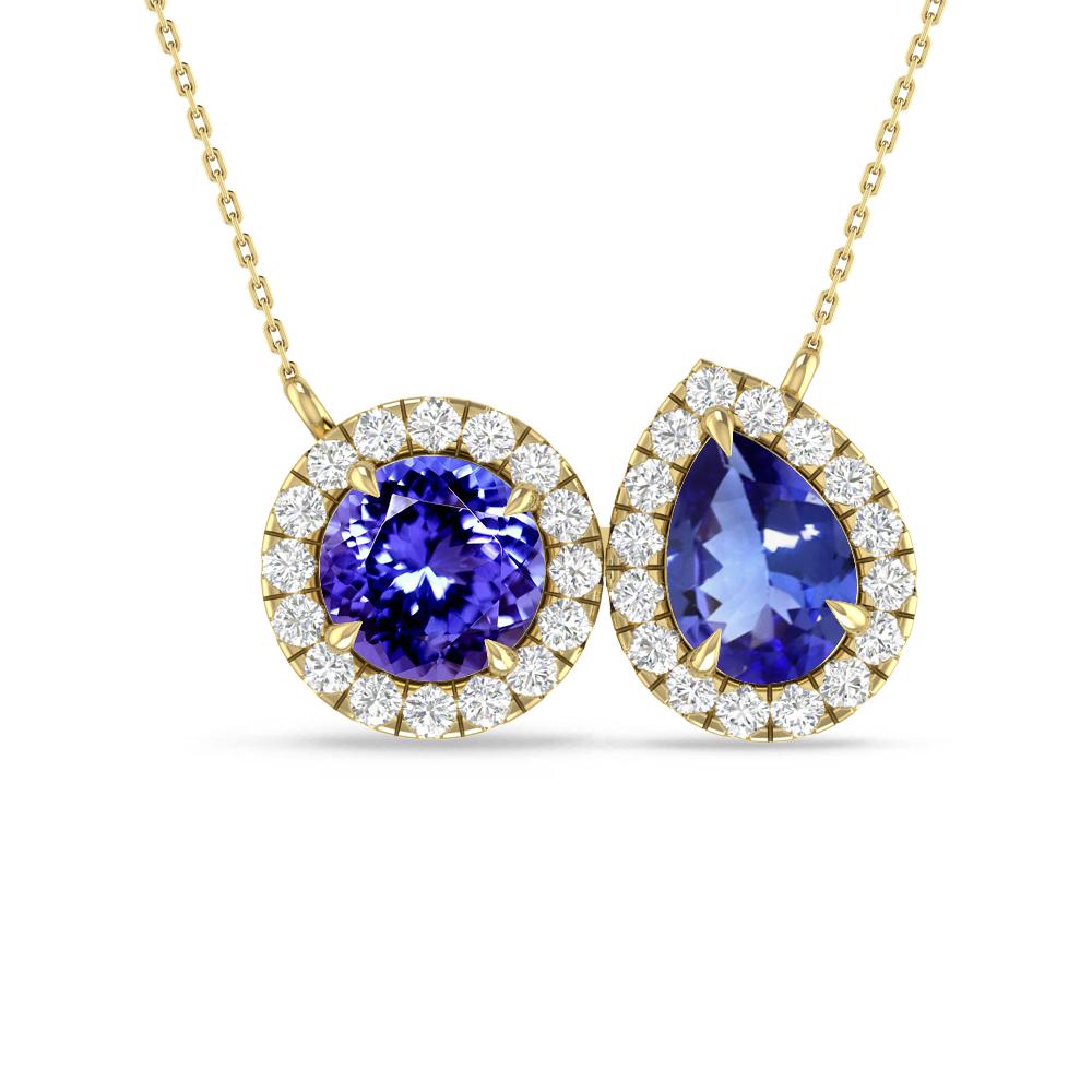 Yellow Gold - Tanzanite