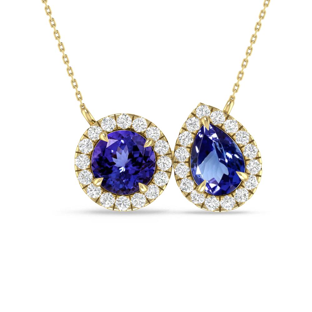 Yellow Gold - Tanzanite