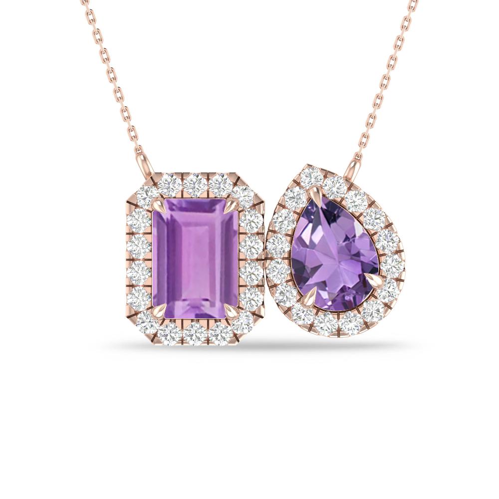 Rose Gold - Amethyst