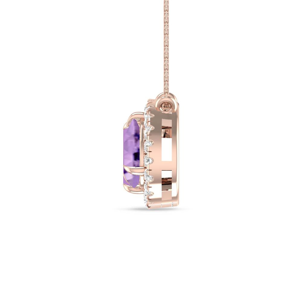 Rose Gold - Amethyst