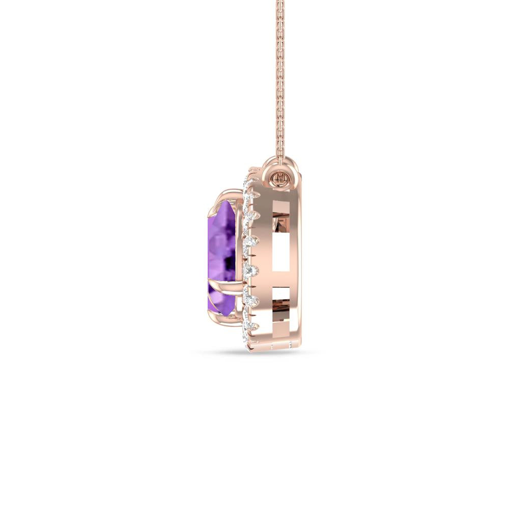 Rose Gold - Amethyst