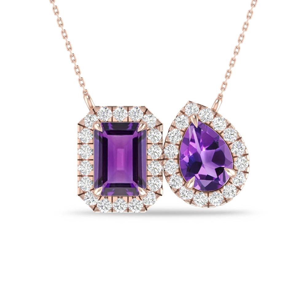 Rose Gold - Amethyst