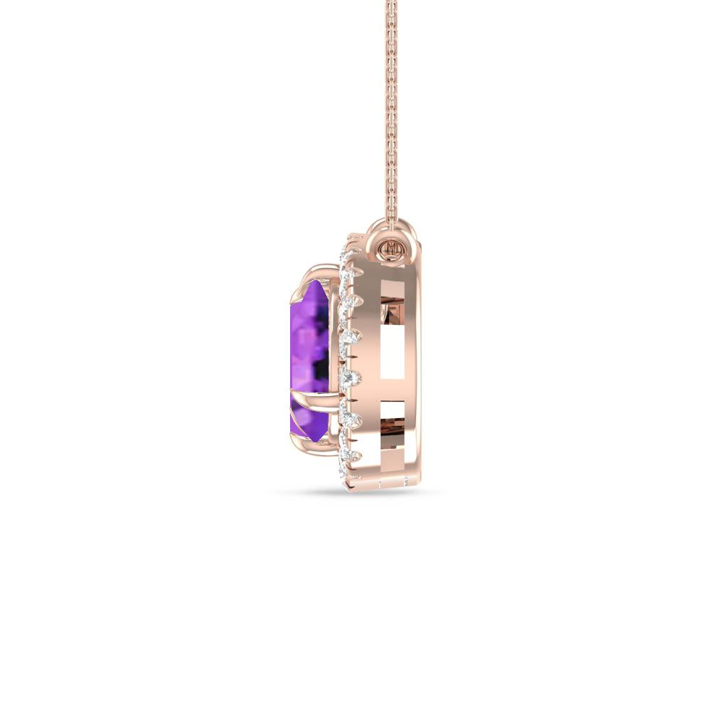 Rose Gold - Amethyst