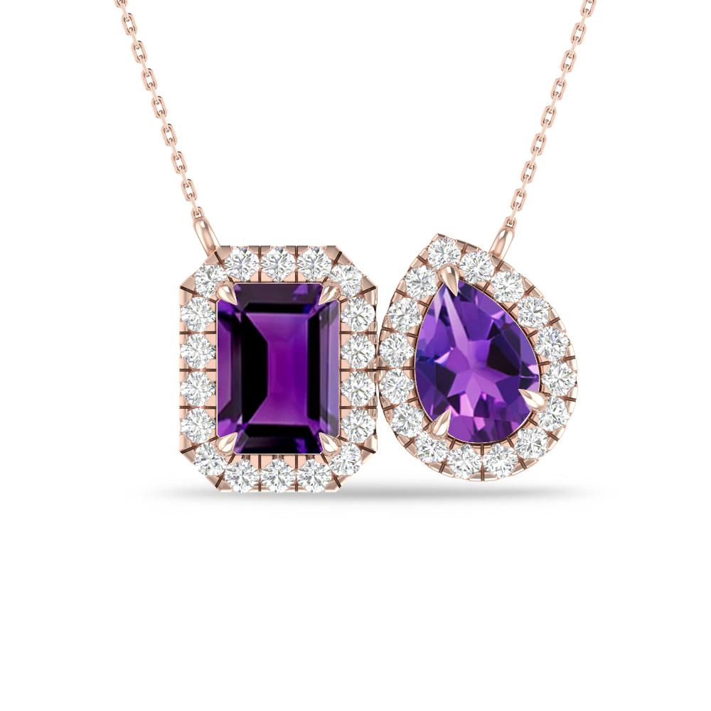 Rose Gold - Amethyst