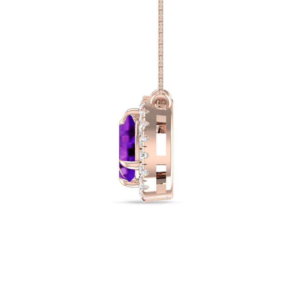 Rose Gold - Amethyst
