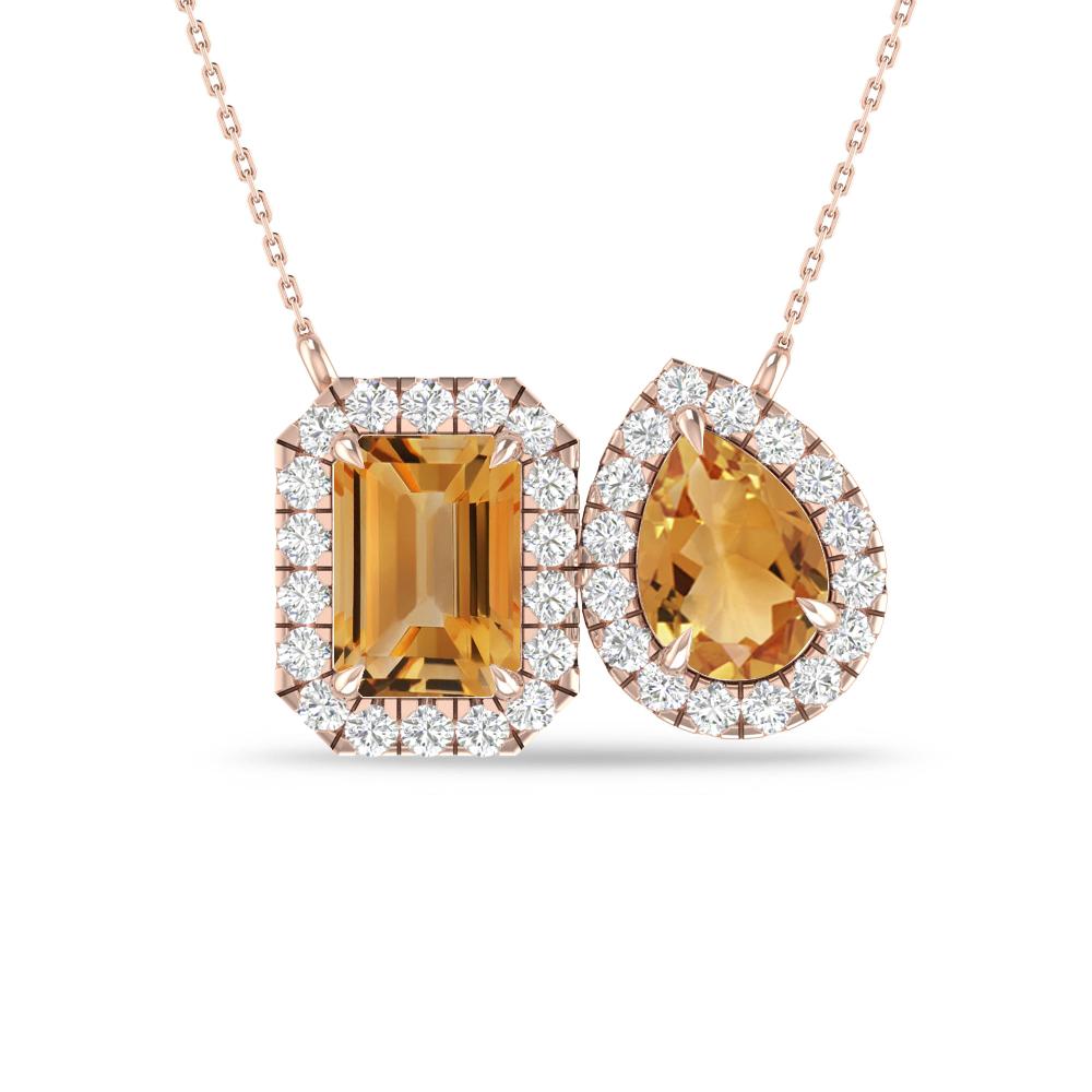 Rose Gold - Citrine