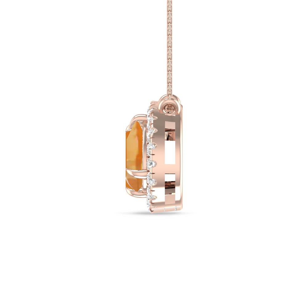 Rose Gold - Citrine