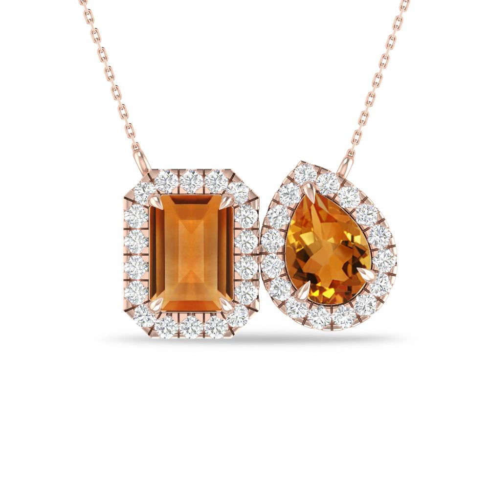 Rose Gold - Citrine