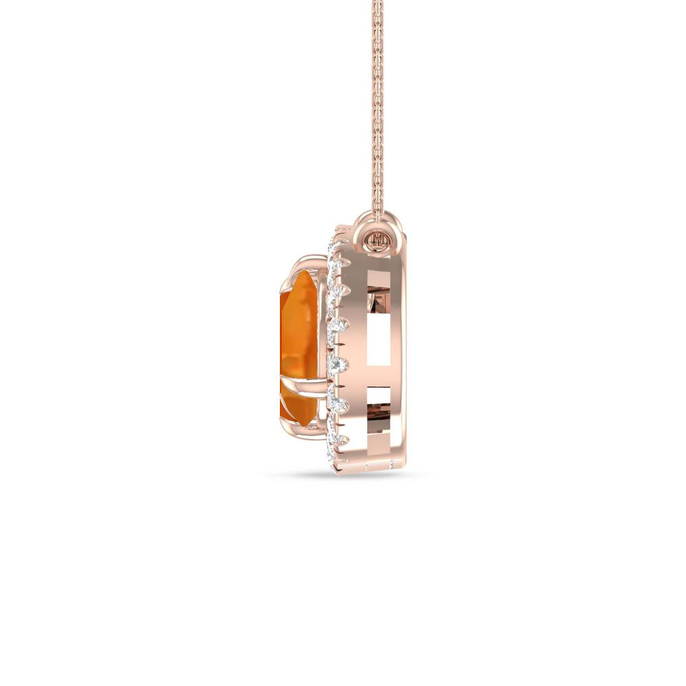 Rose Gold - Citrine