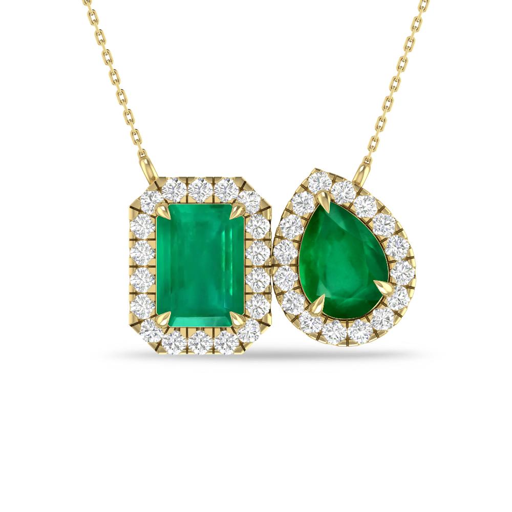 Yellow Gold - Emerald