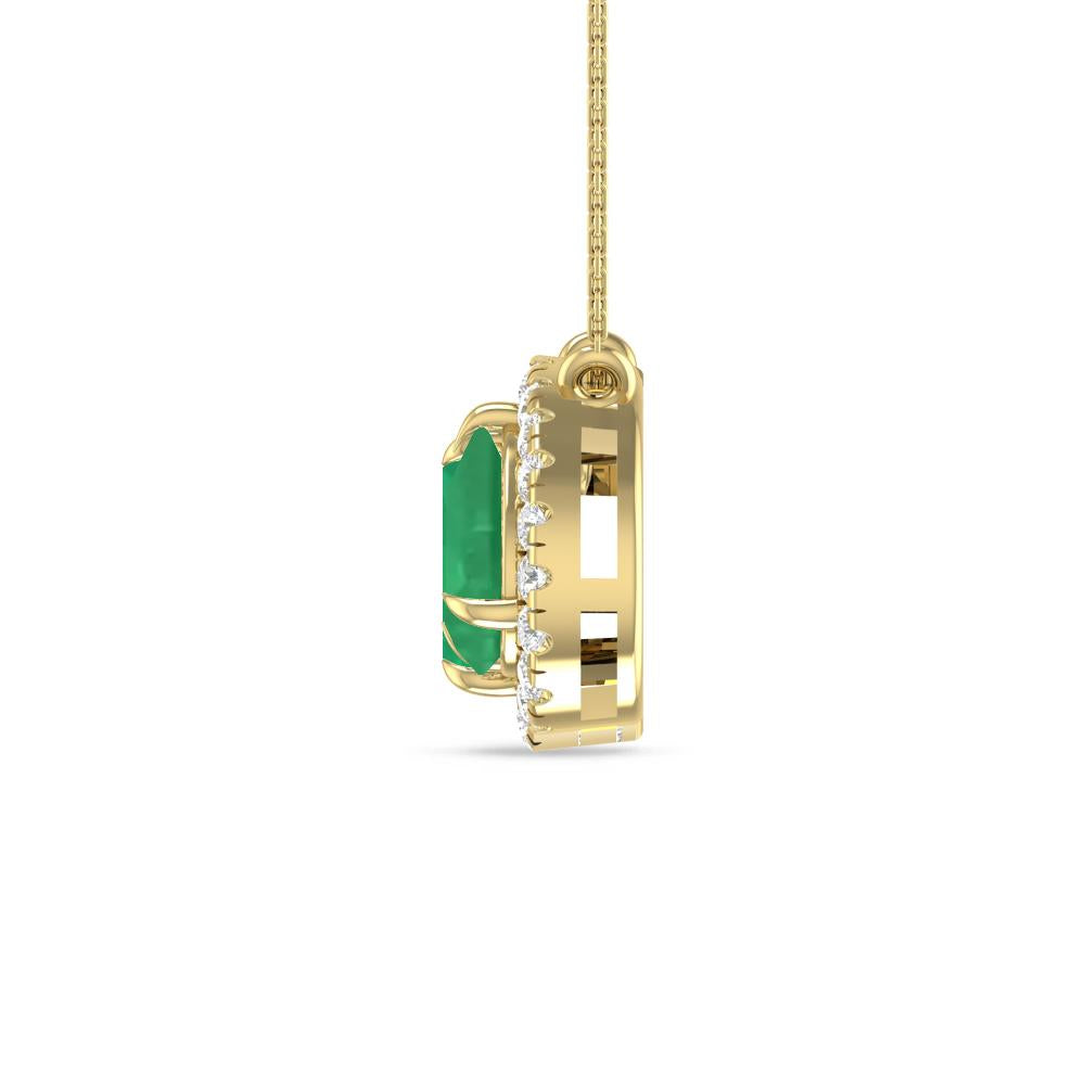 Yellow Gold - Emerald