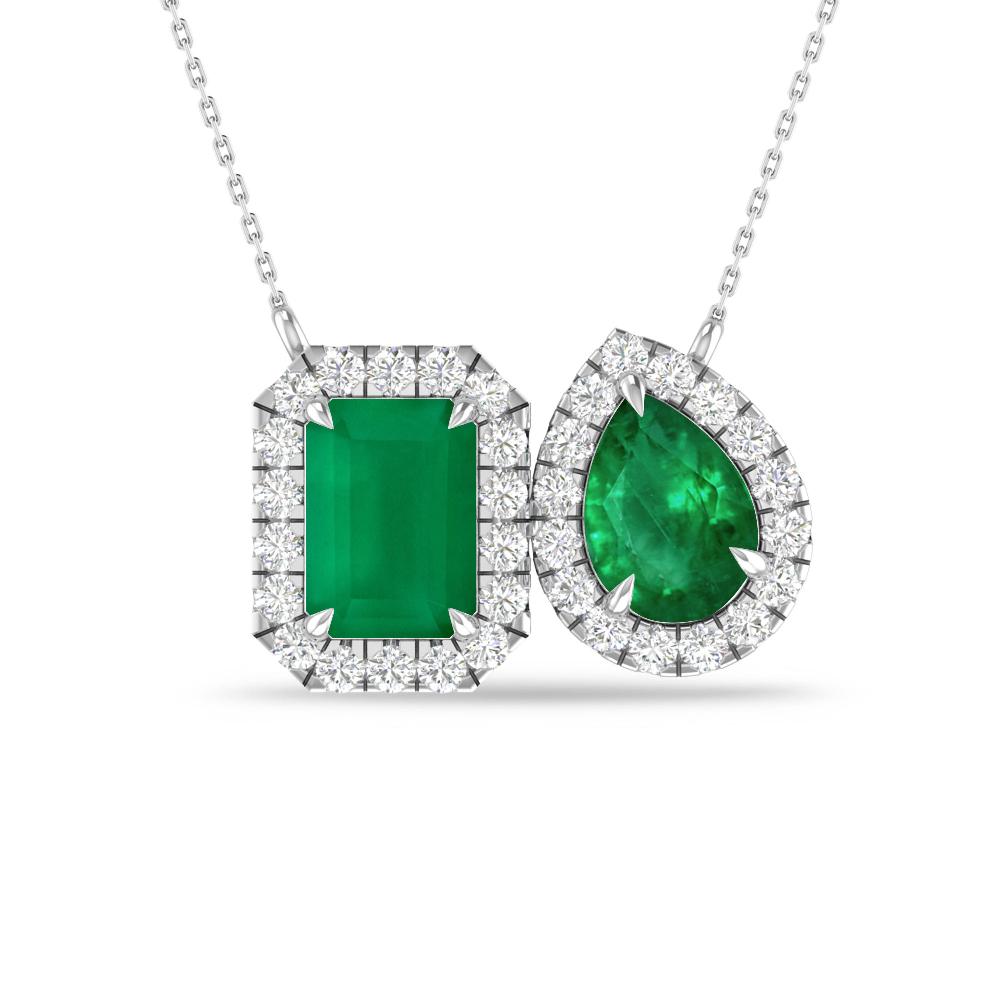 White Gold - Emerald