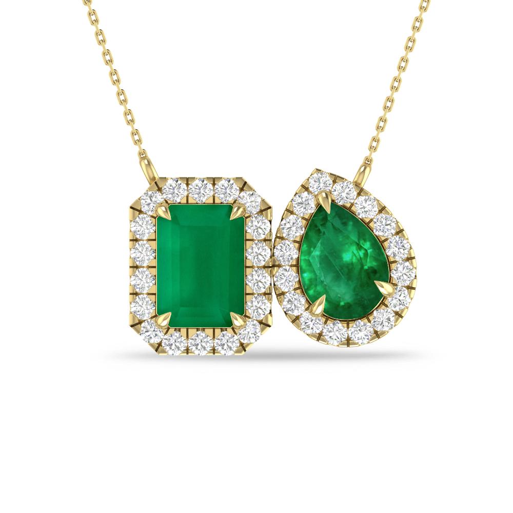 Yellow Gold - Emerald