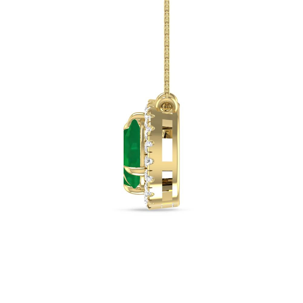 Yellow Gold - Emerald