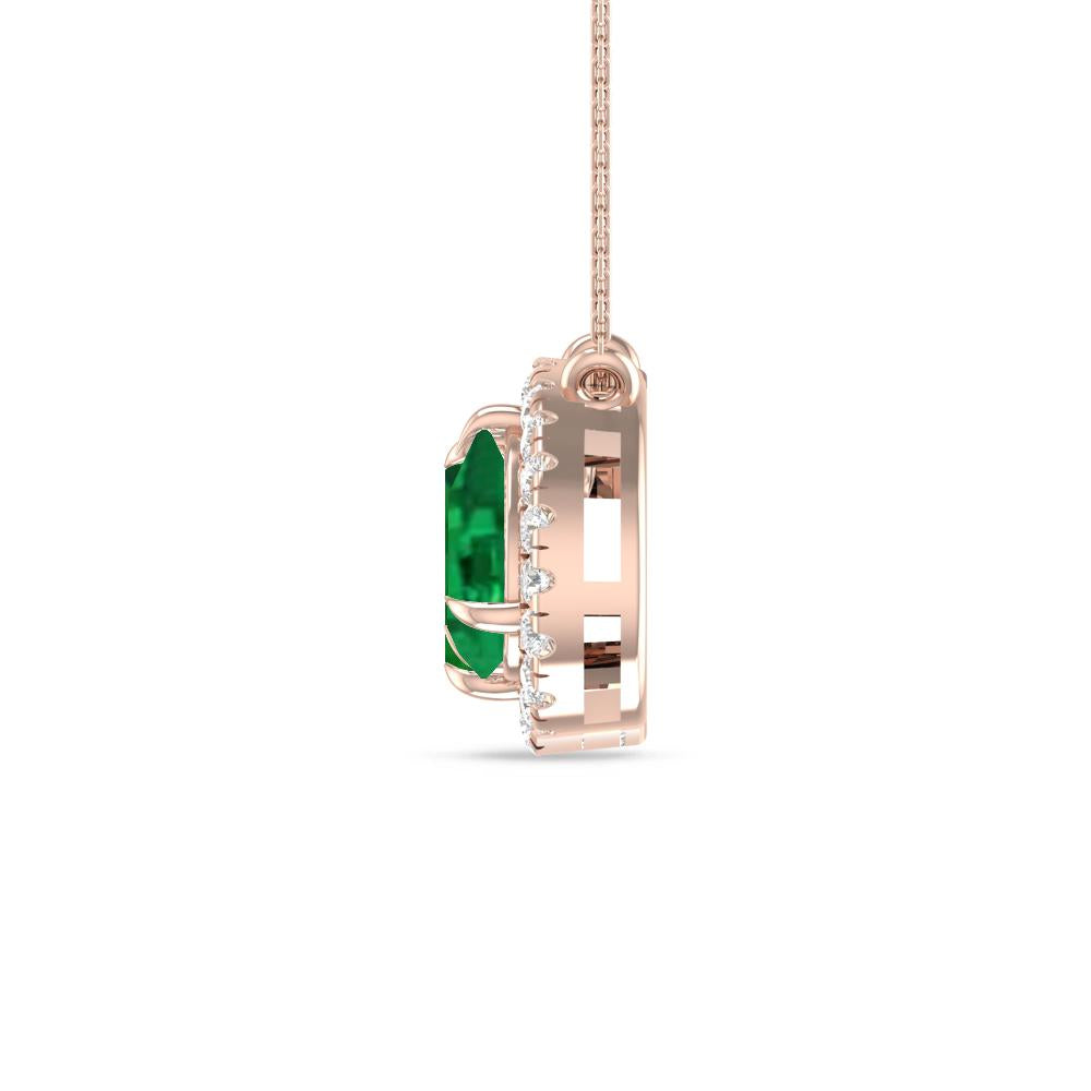 Rose Gold - Emerald