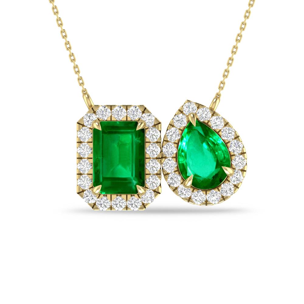 Yellow Gold - Emerald