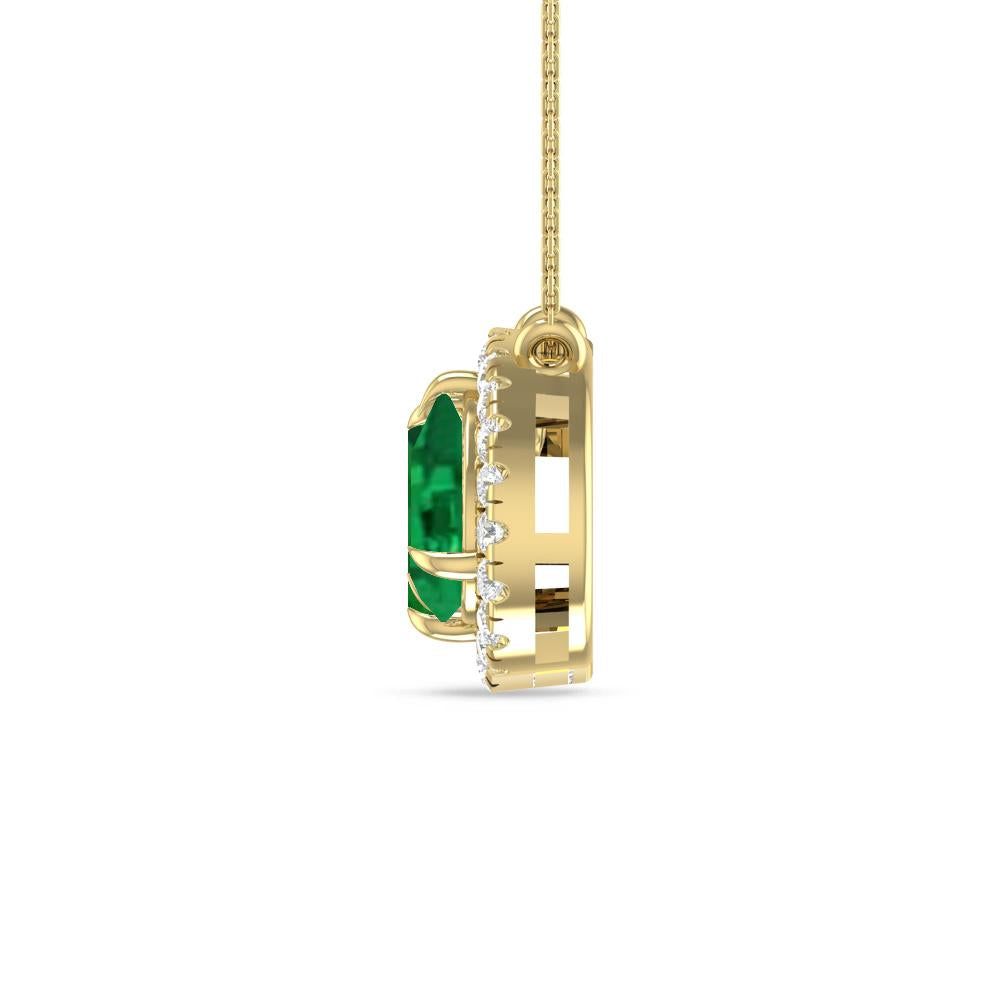 Yellow Gold - Emerald