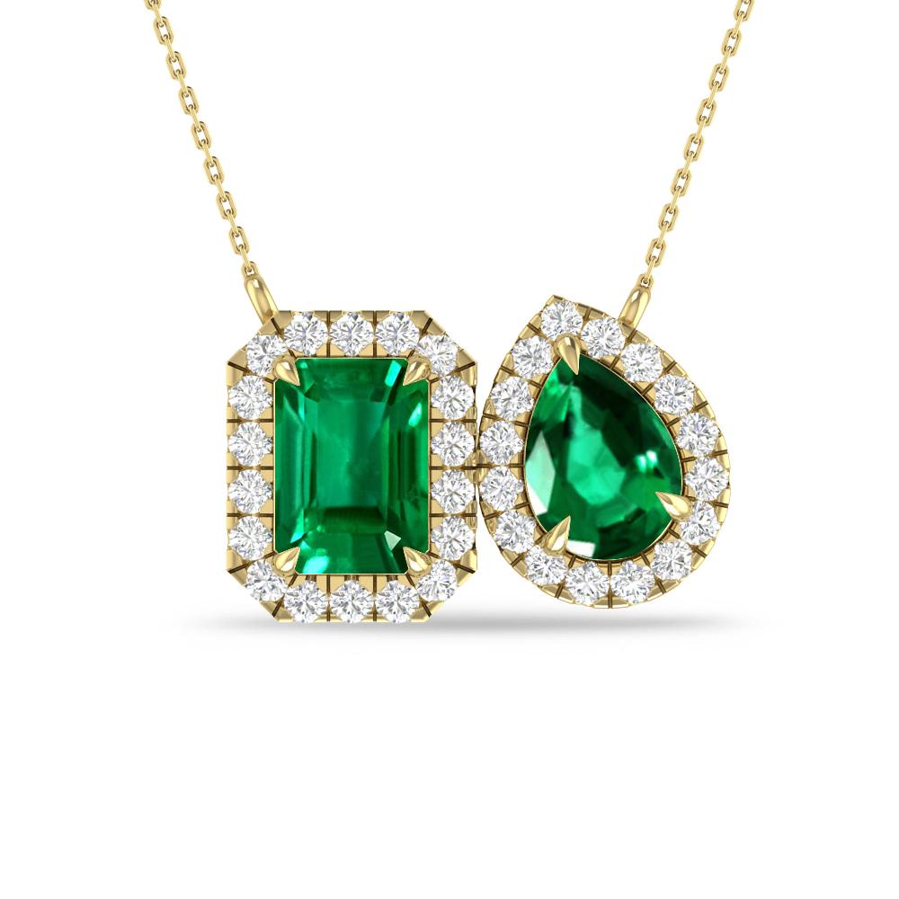Yellow Gold - Emerald