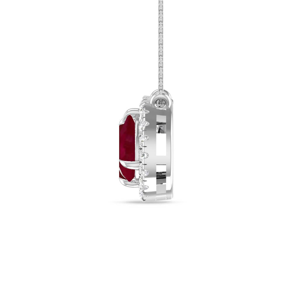 White Gold - Garnet